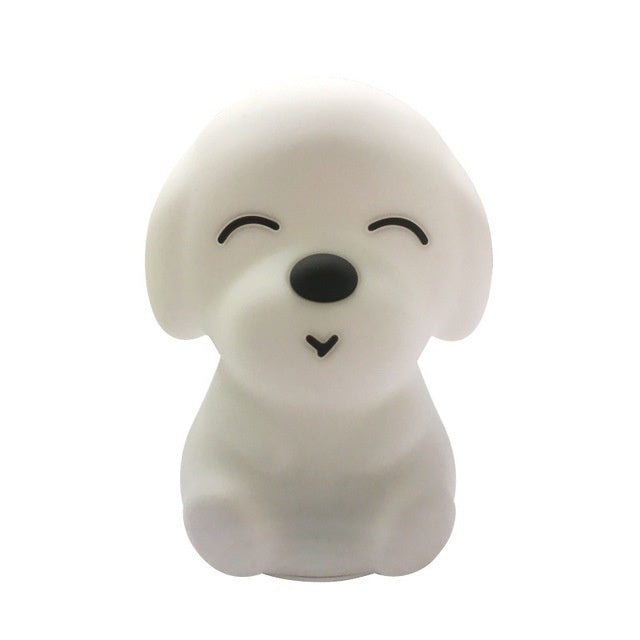 Silicone dog table lamp Touch Tap Version