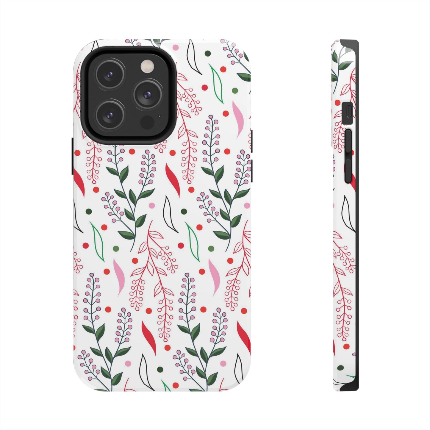 Seamless floral pattern, cute ditsy Tough Phone Cases iPhone 14 Pro Max