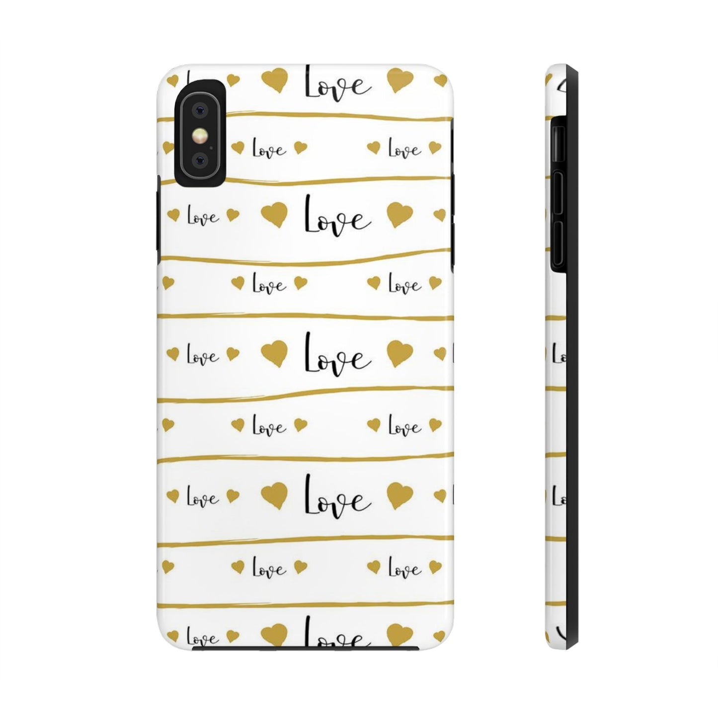 Love pattern Tough Phone Cases iPhone XS MAX