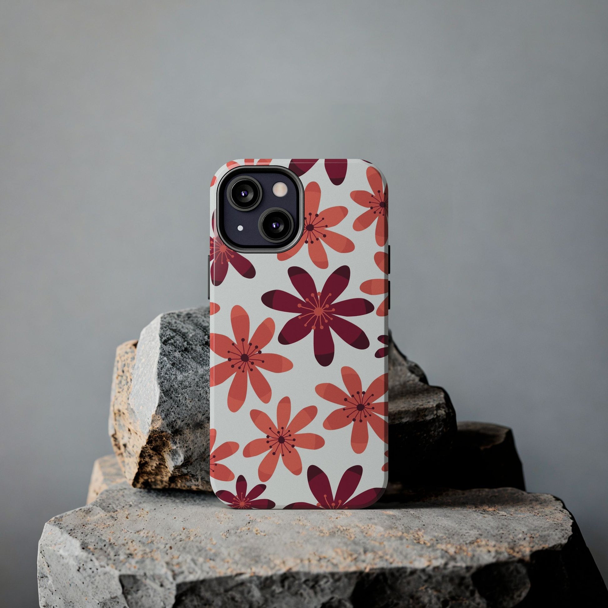 Wildflowers in blossom, blooming plants Tough Phone Cases