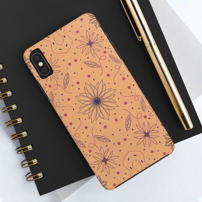 Seamless pattern geometry graphic for textile wrapping cover floor fabric Tough Phone Cases