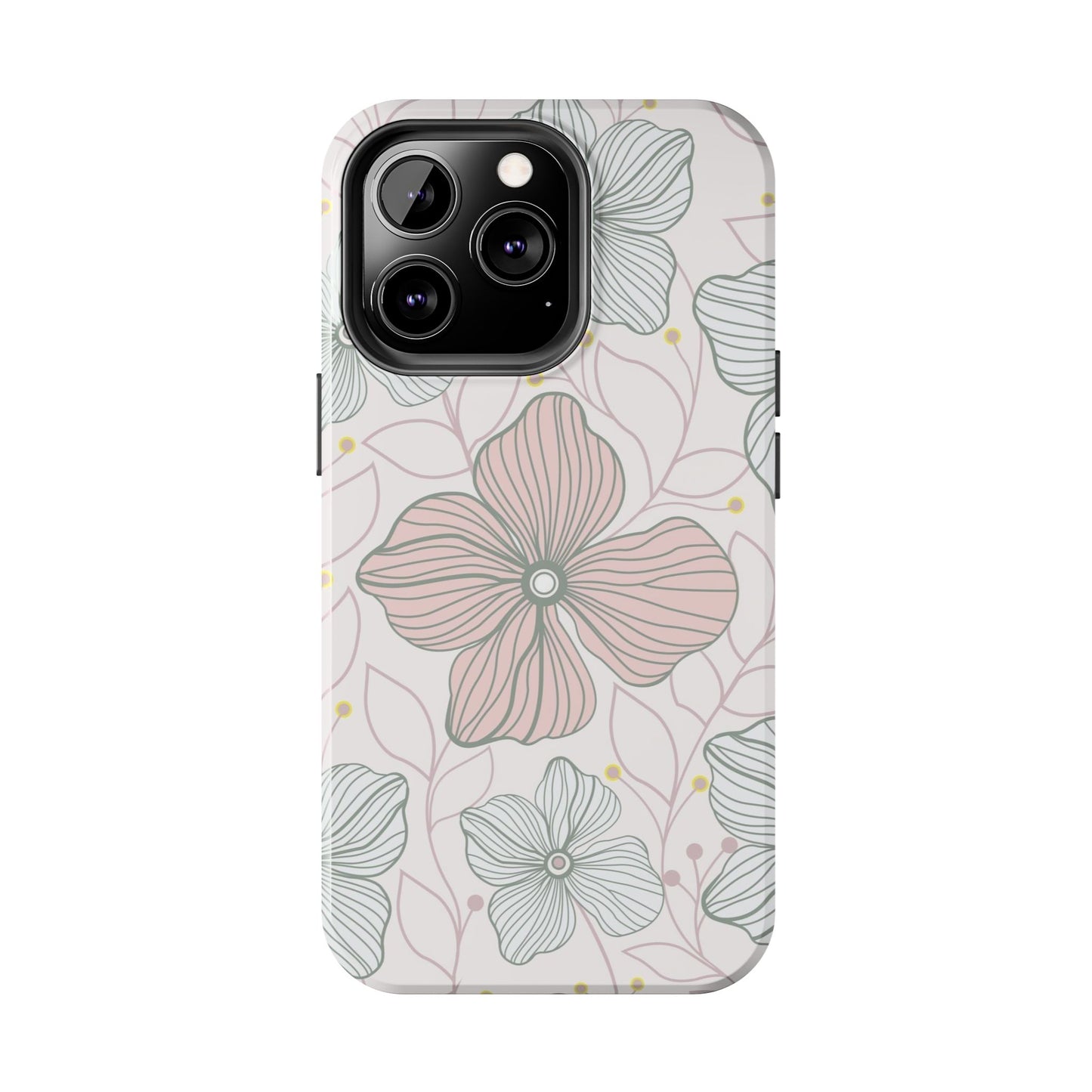 Florals seamless pattern Tough Phone Cases