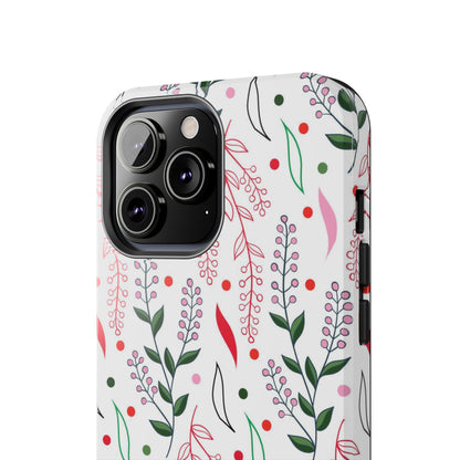 Seamless floral pattern, cute ditsy Tough Phone Cases