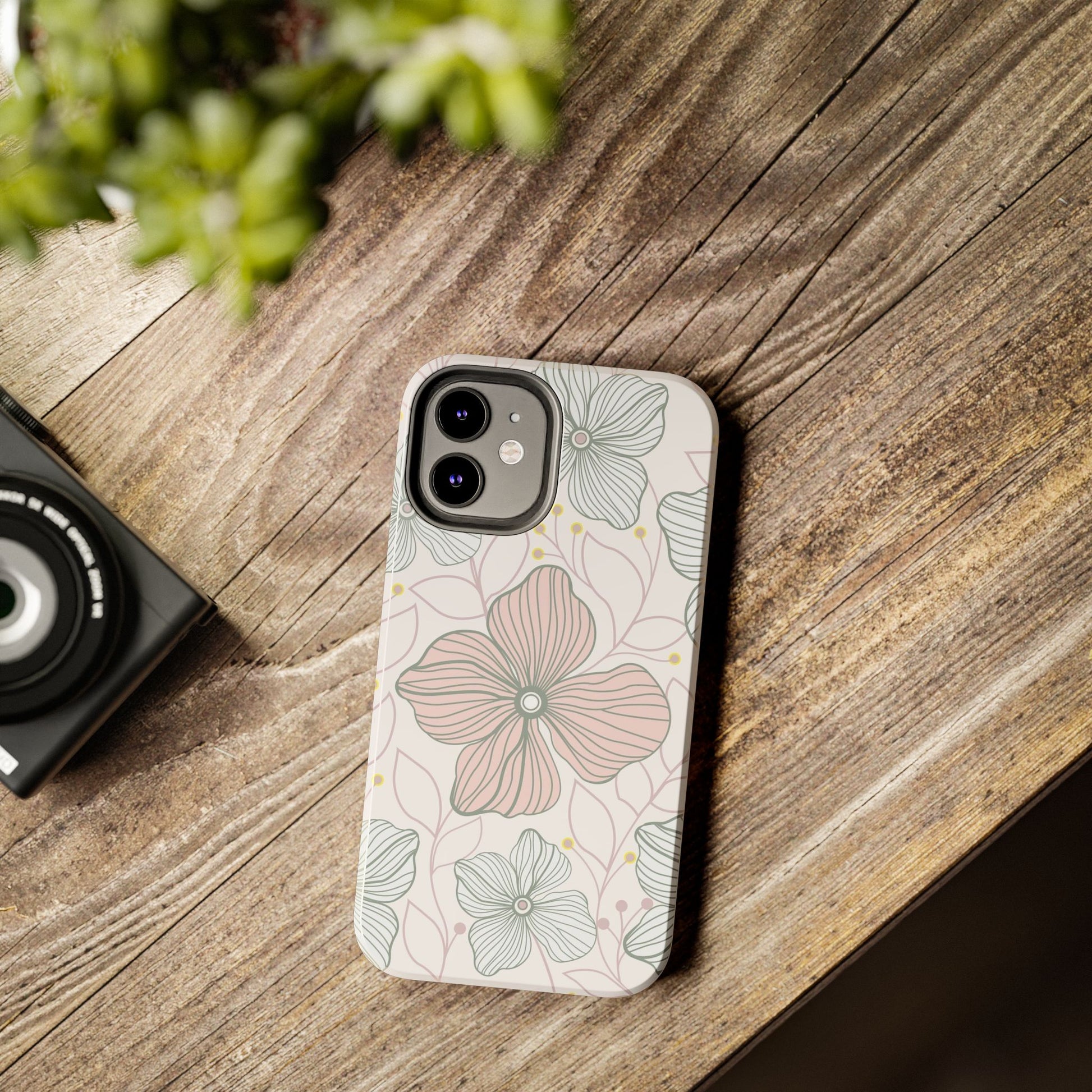 Florals seamless pattern Tough Phone Cases