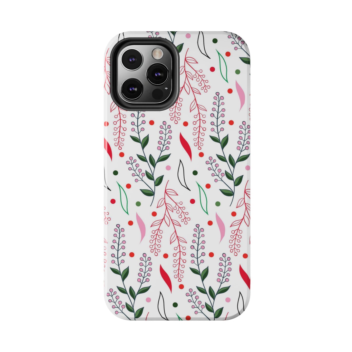 Seamless floral pattern, cute ditsy Tough Phone Cases