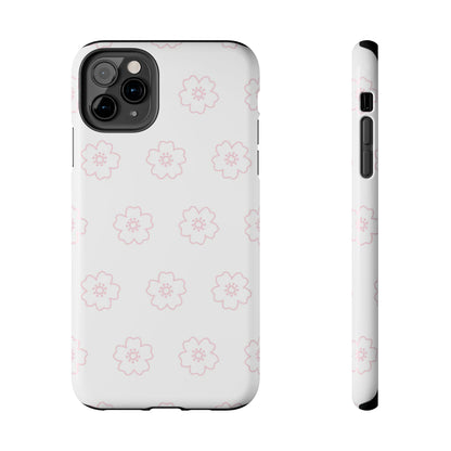 Cherry blossom seamless pattern Tough Phone Cases iPhone 11 Pro Max