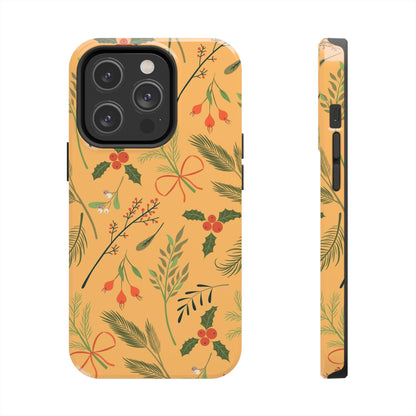 Seamless Christmas pattern Tough Phone Cases iPhone 14 Pro