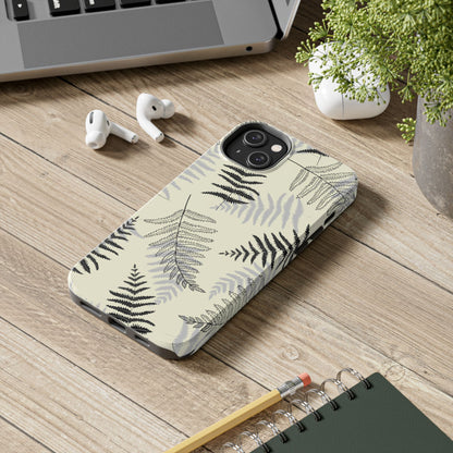 fern leaves Tough Phone Cases