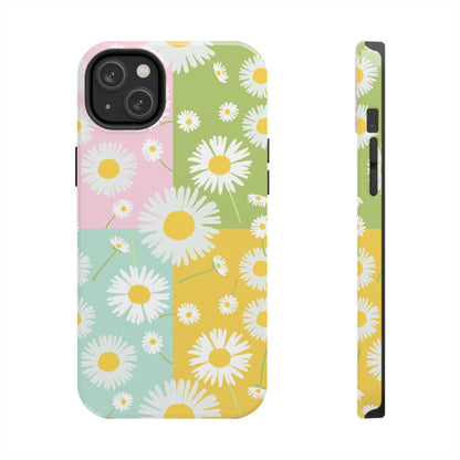 4 colors set of dandelion seamless pattern Tough Phone Cases iPhone 14 Plus