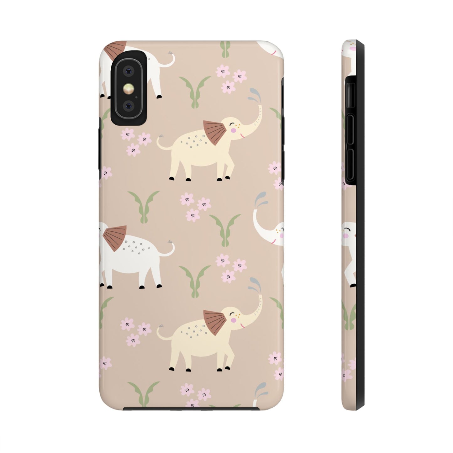 Cute repeated childish seamless pattern Tough Phone Cases iPhone X