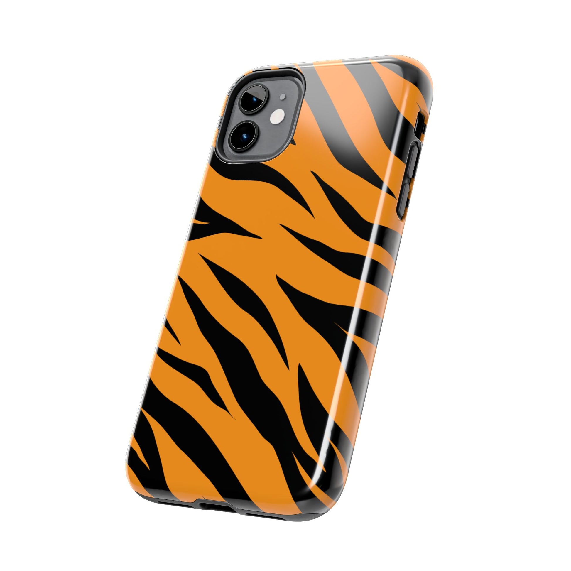 Tiger Texture Tough Phone Cases