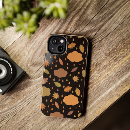 Autumn seamless pattern with clouds Tough Phone Cases