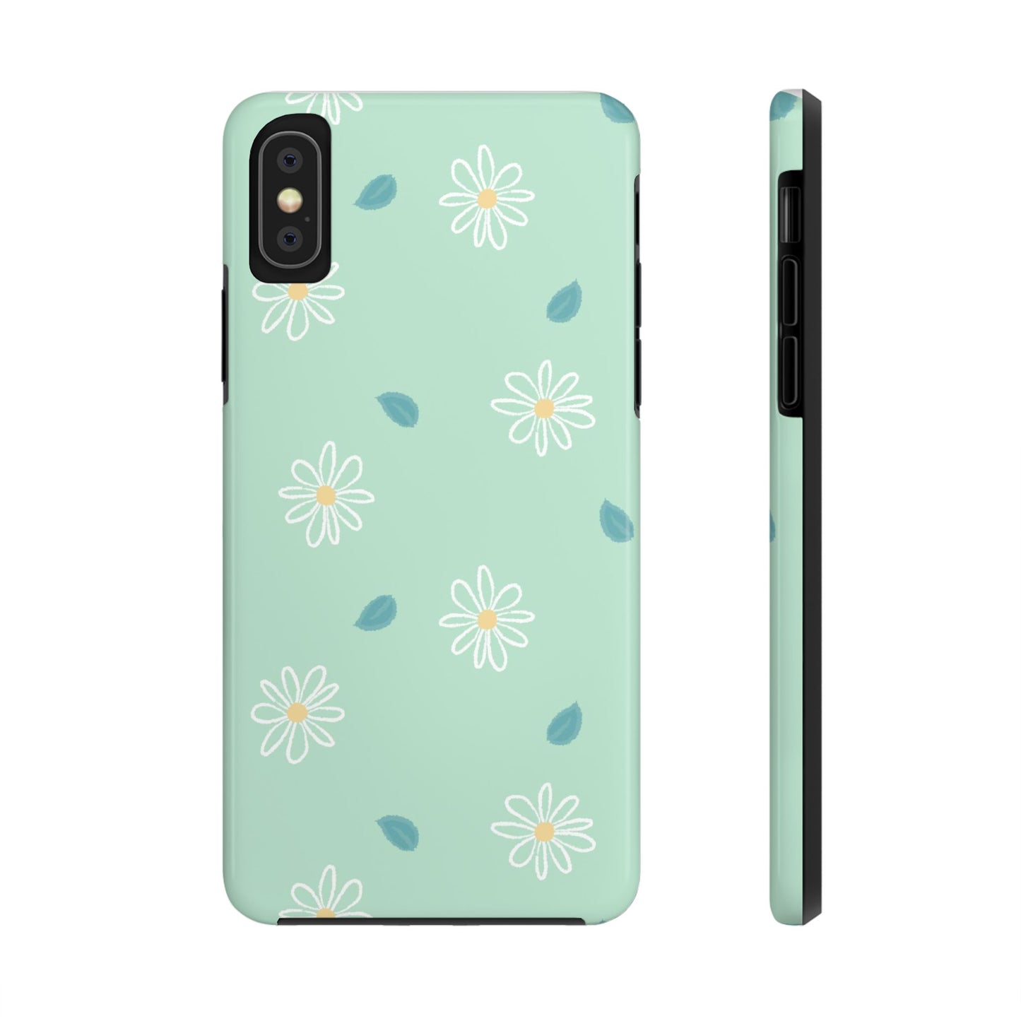 seamless wood pencil, crayon doodle hand drawing Tough Phone Cases iPhone XS