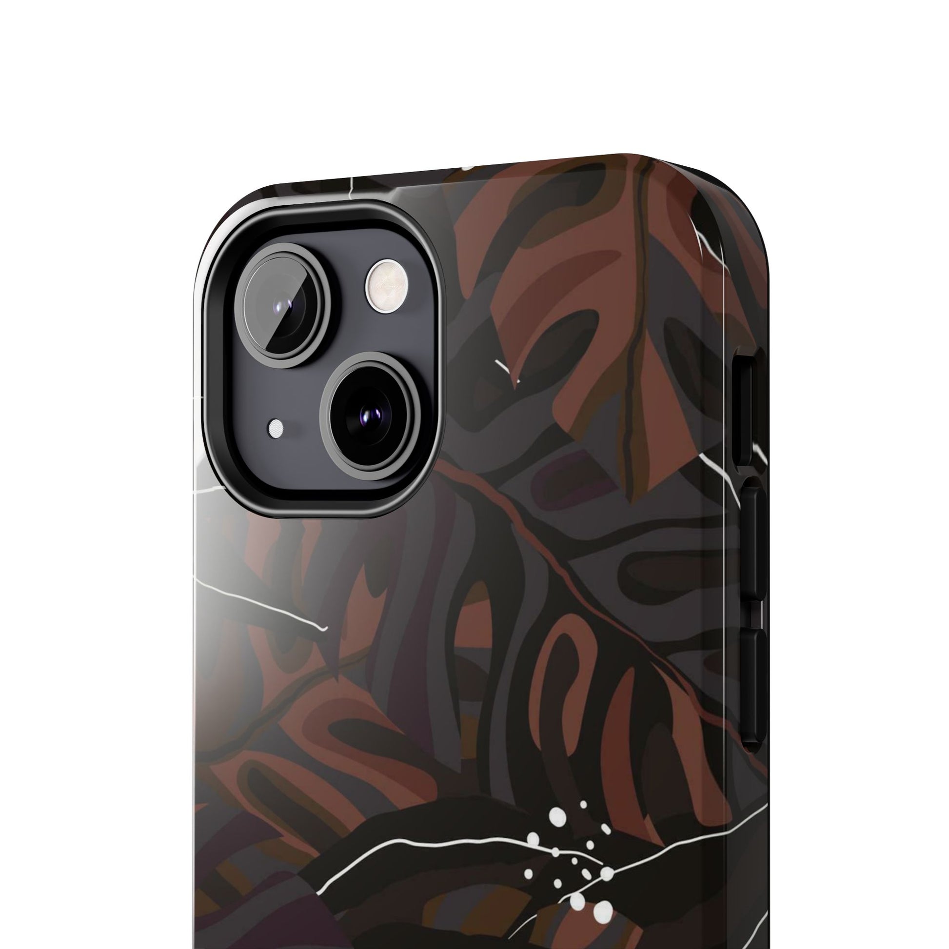 Modern exotic jungle plants Tough Phone Cases