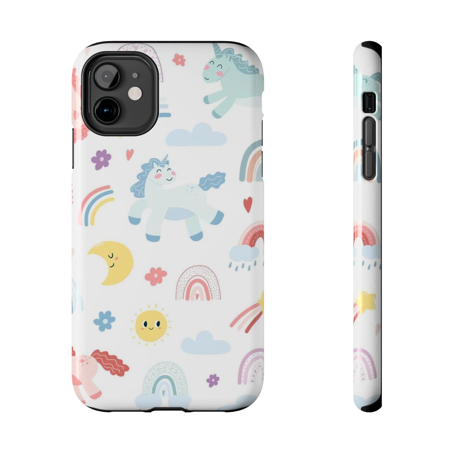 Set of cute unicorns Tough Phone Cases iPhone 11