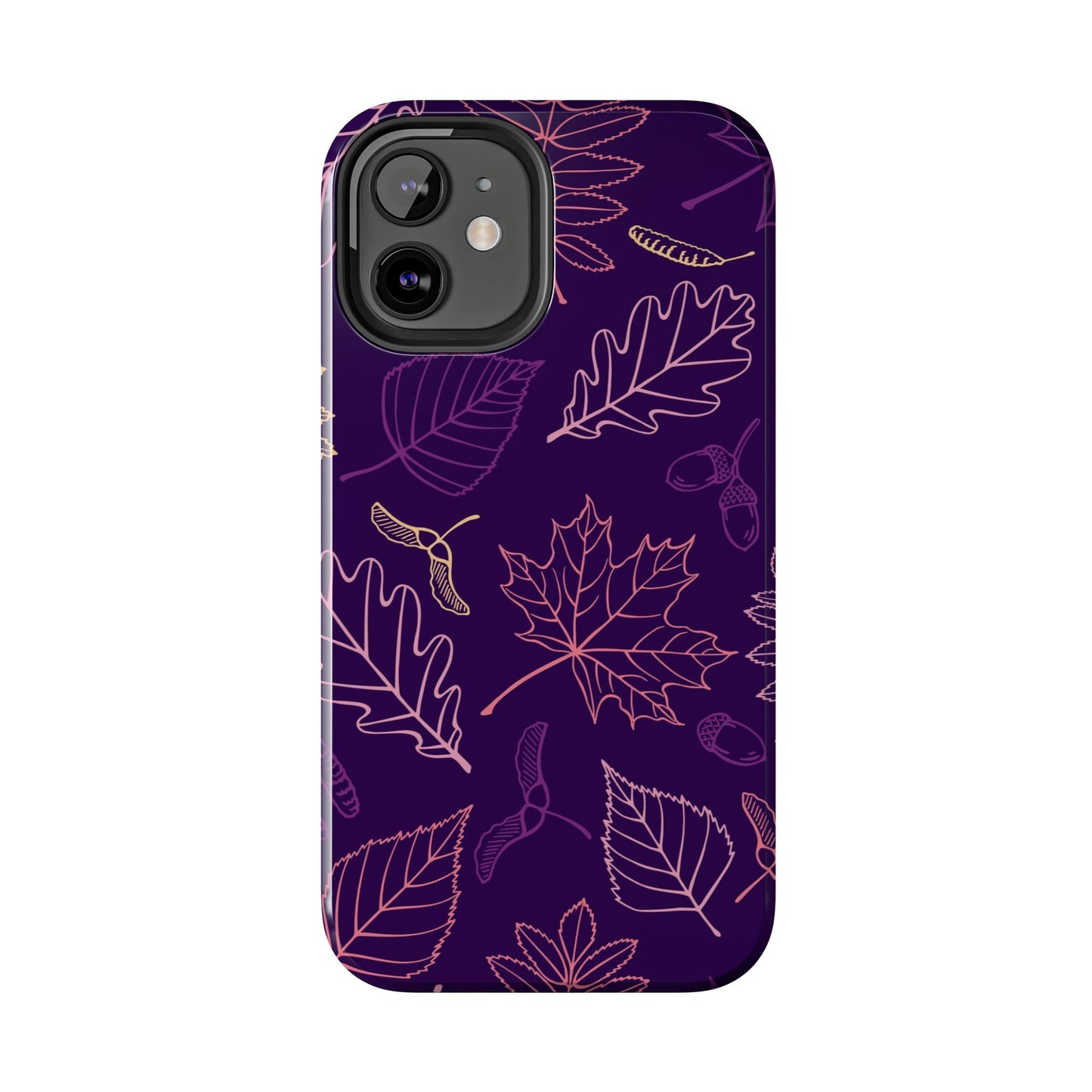 Seamless pattern with autumn leaves Tough Phone Cases