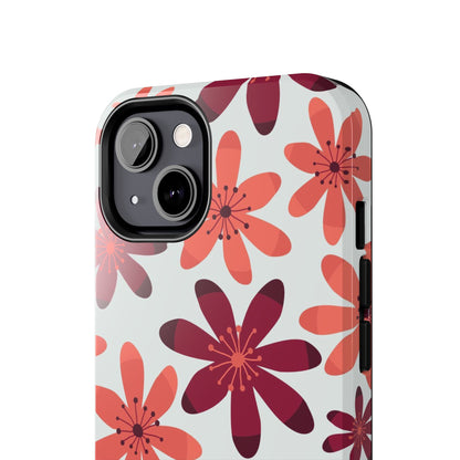 Wildflowers in blossom, blooming plants Tough Phone Cases