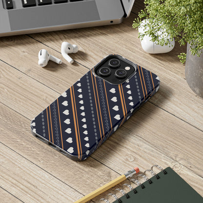 Seamless pattern geometry graphic for textile wrapping cover floor fabric Tough Phone Cases