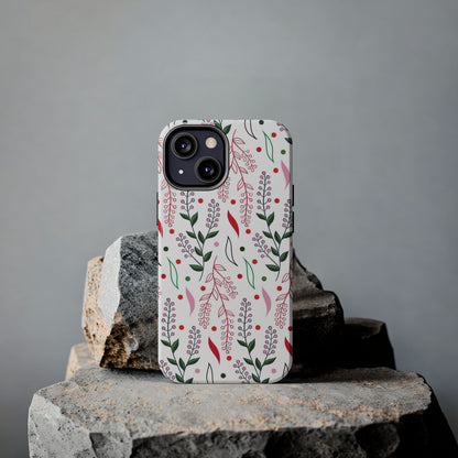 Seamless floral pattern, cute ditsy Tough Phone Cases