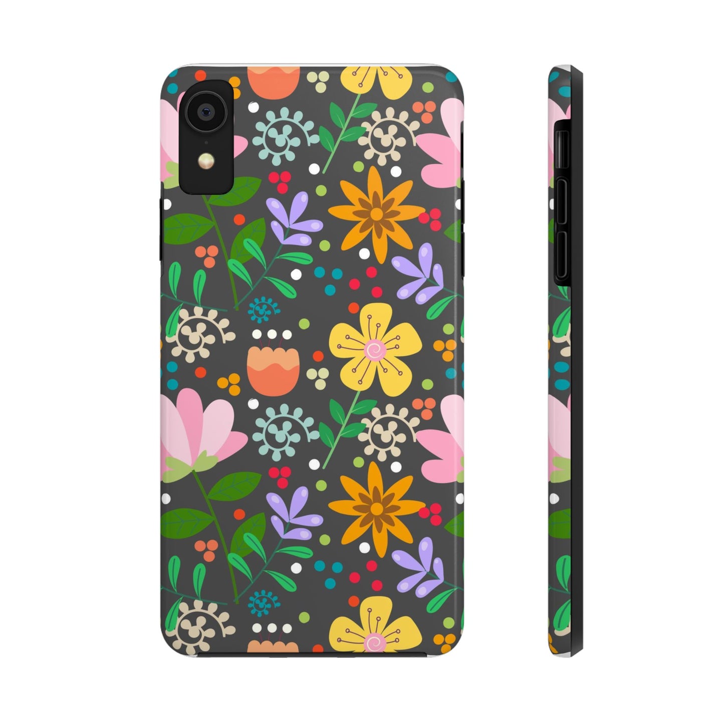 Abstract floral seamless pattern Tough Phone Cases iPhone XR