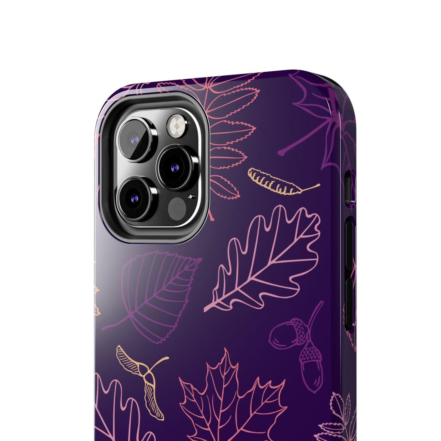 Seamless pattern with autumn leaves Tough Phone Cases