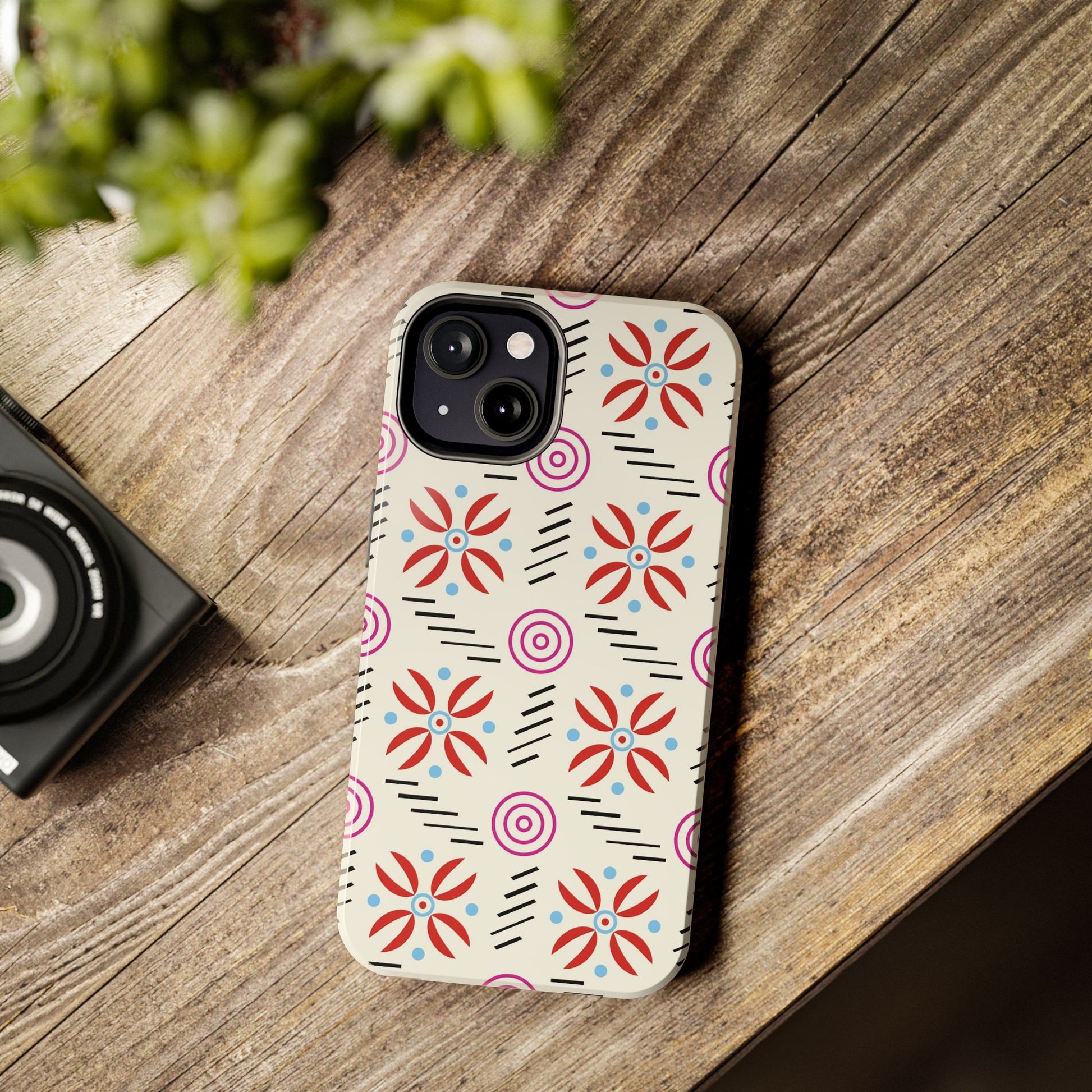 Small Motifs Vintage floral Tough Phone Cases