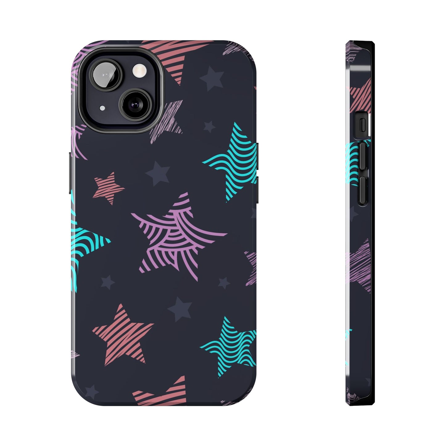 Hand Drawn Seamless Pattern Stars Tough Phone Cases iPhone 13