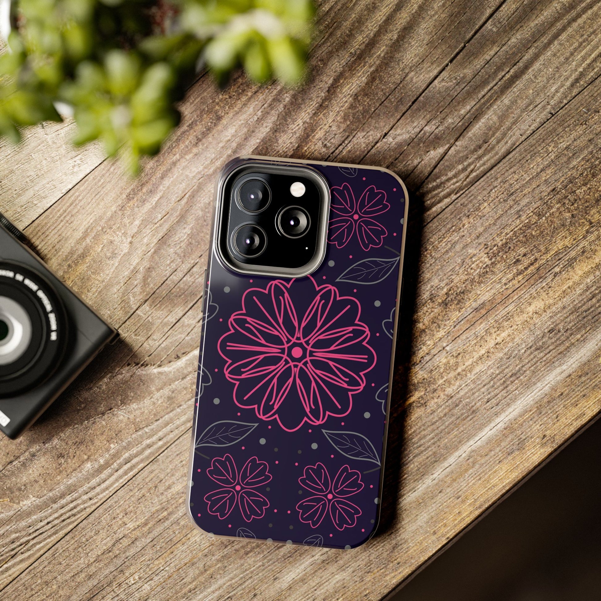 Seamless pattern geometry graphic for textile wrapping cover floor fabric Tough Phone Cases