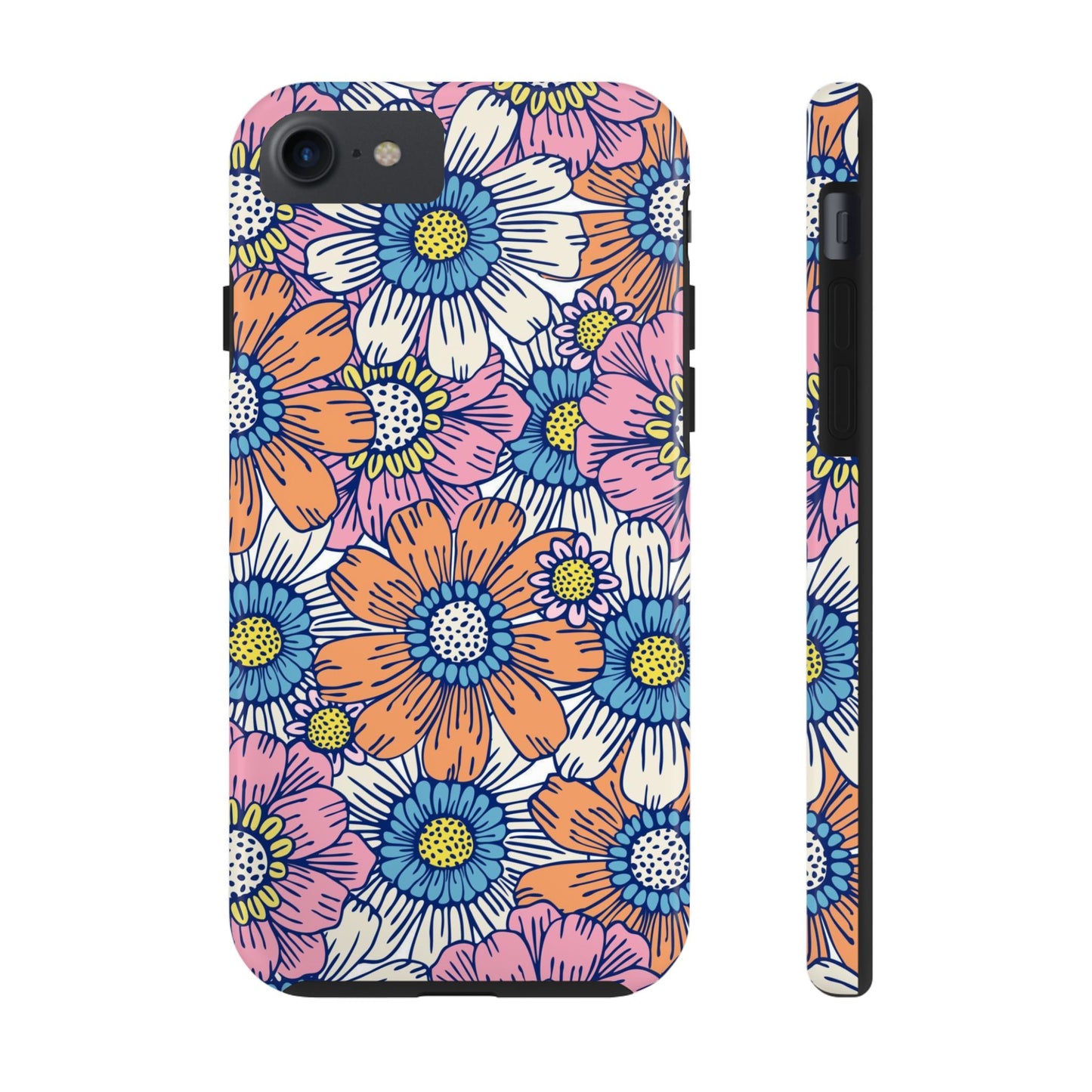 Flower field pattern Tough Phone Cases iPhone 7, iPhone 8, iPhone SE