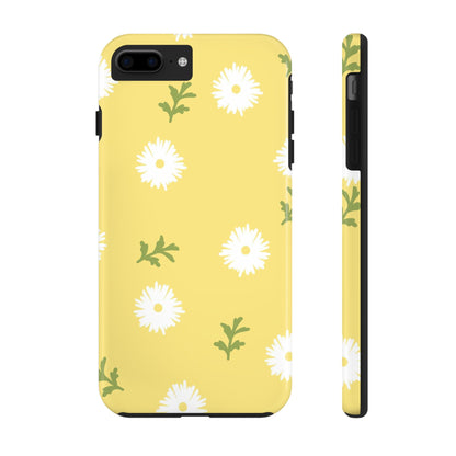 seamless doodle hand drawing daisy flower Tough Phone Cases iPhone 7 Plus, iPhone 8 Plus