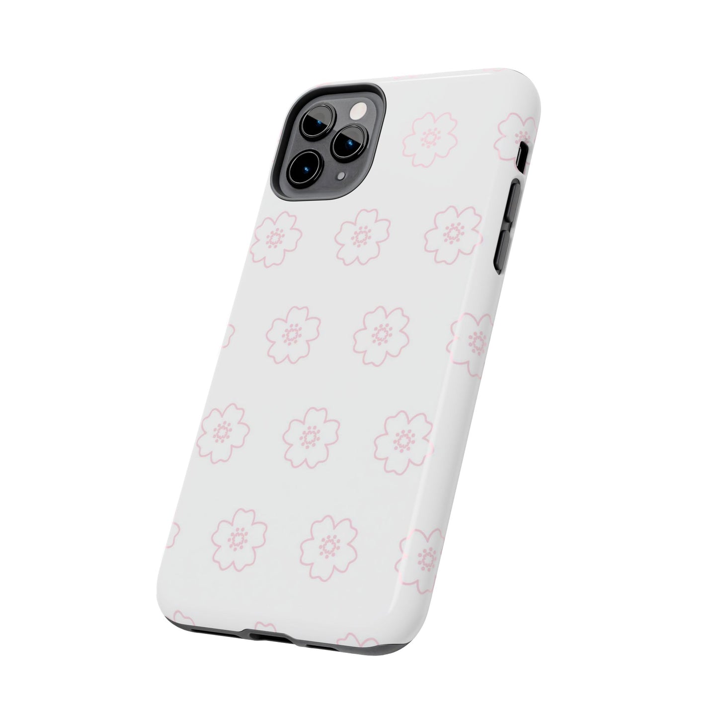 Cherry blossom seamless pattern Tough Phone Cases