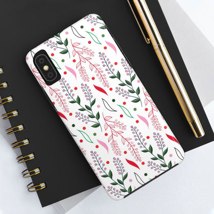 Seamless floral pattern, cute ditsy Tough Phone Cases