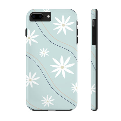 Pattern groovy trippy daisy Phone Cases iPhone 7 Plus, iPhone 8 Plus