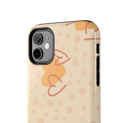 Romantic seamless pattern Tough Phone Cases