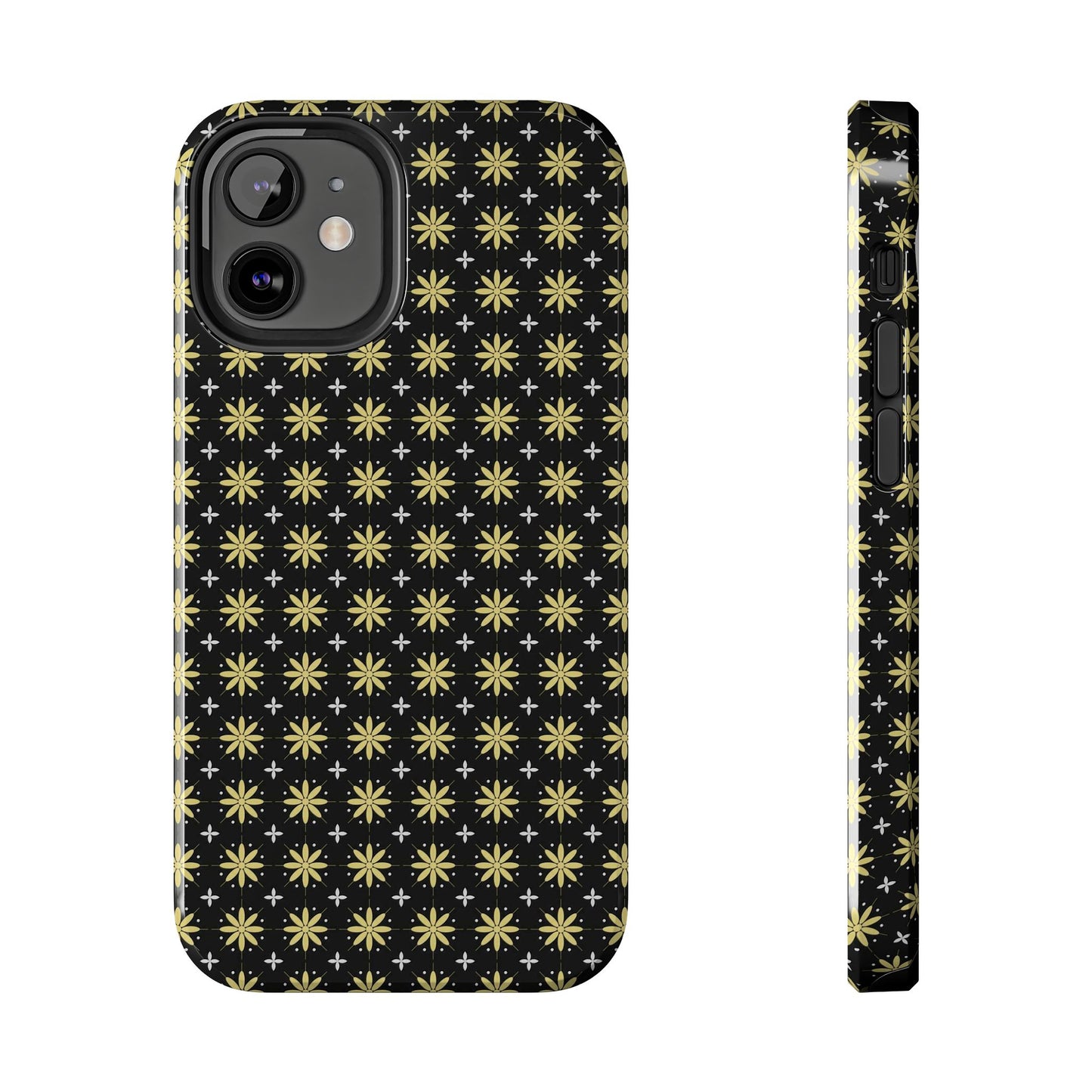 Seamless design of Indonesian batik pattern Tough Phone Cases iPhone 12 Mini