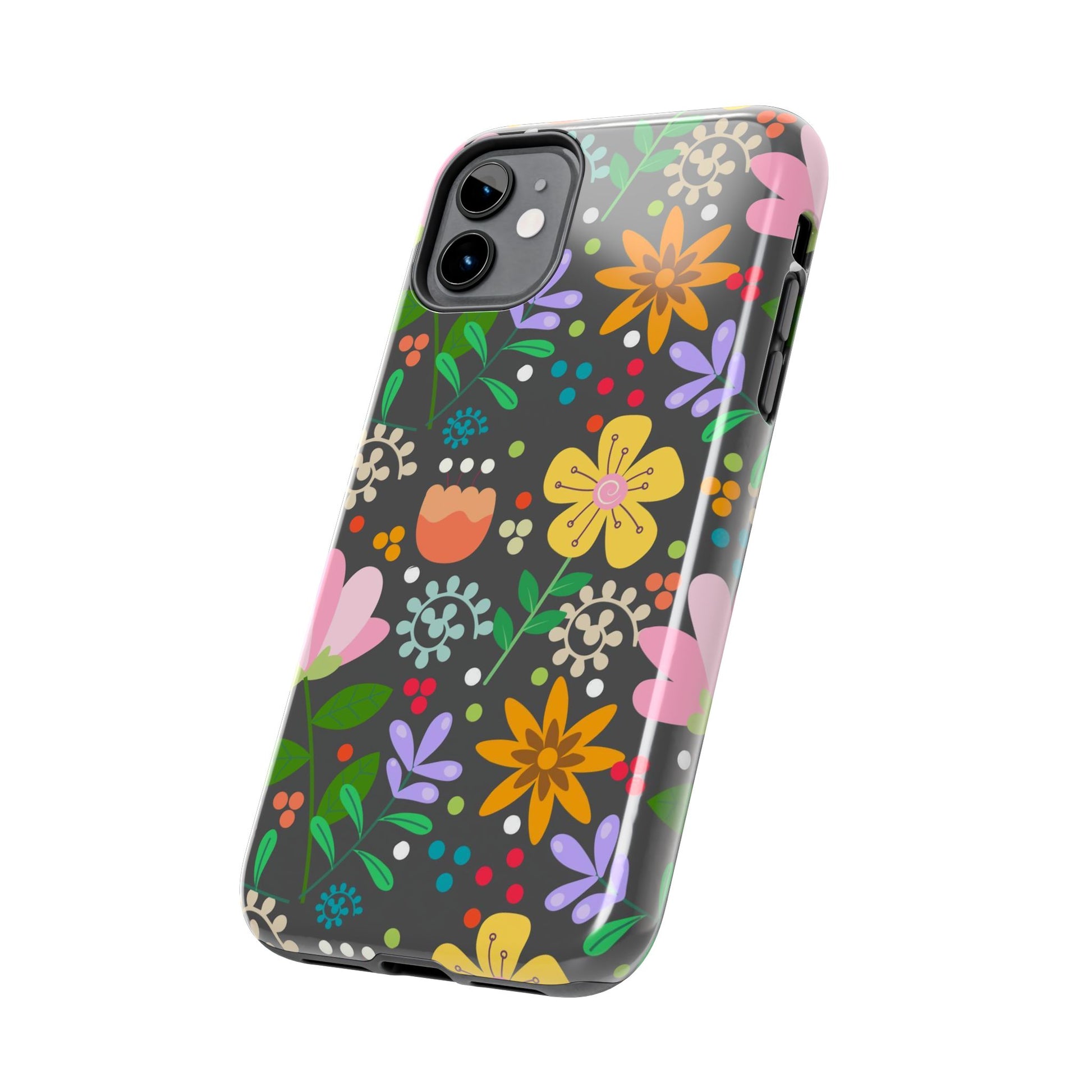 Abstract floral seamless pattern Tough Phone Cases