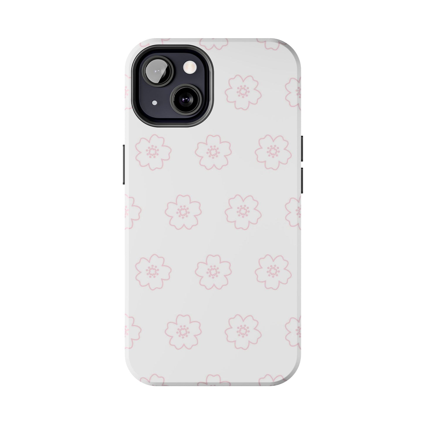 Cherry blossom seamless pattern Tough Phone Cases