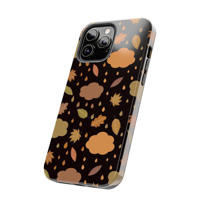 Autumn seamless pattern with clouds Tough Phone Cases