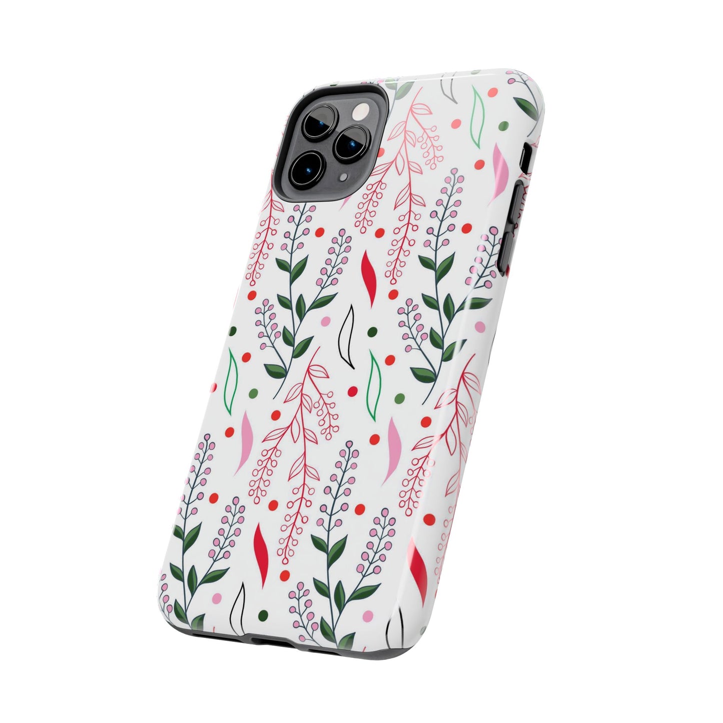 Seamless floral pattern, cute ditsy Tough Phone Cases