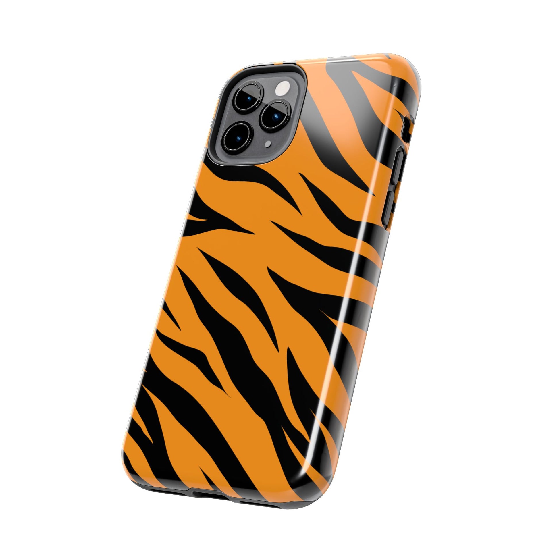 Tiger Texture Tough Phone Cases