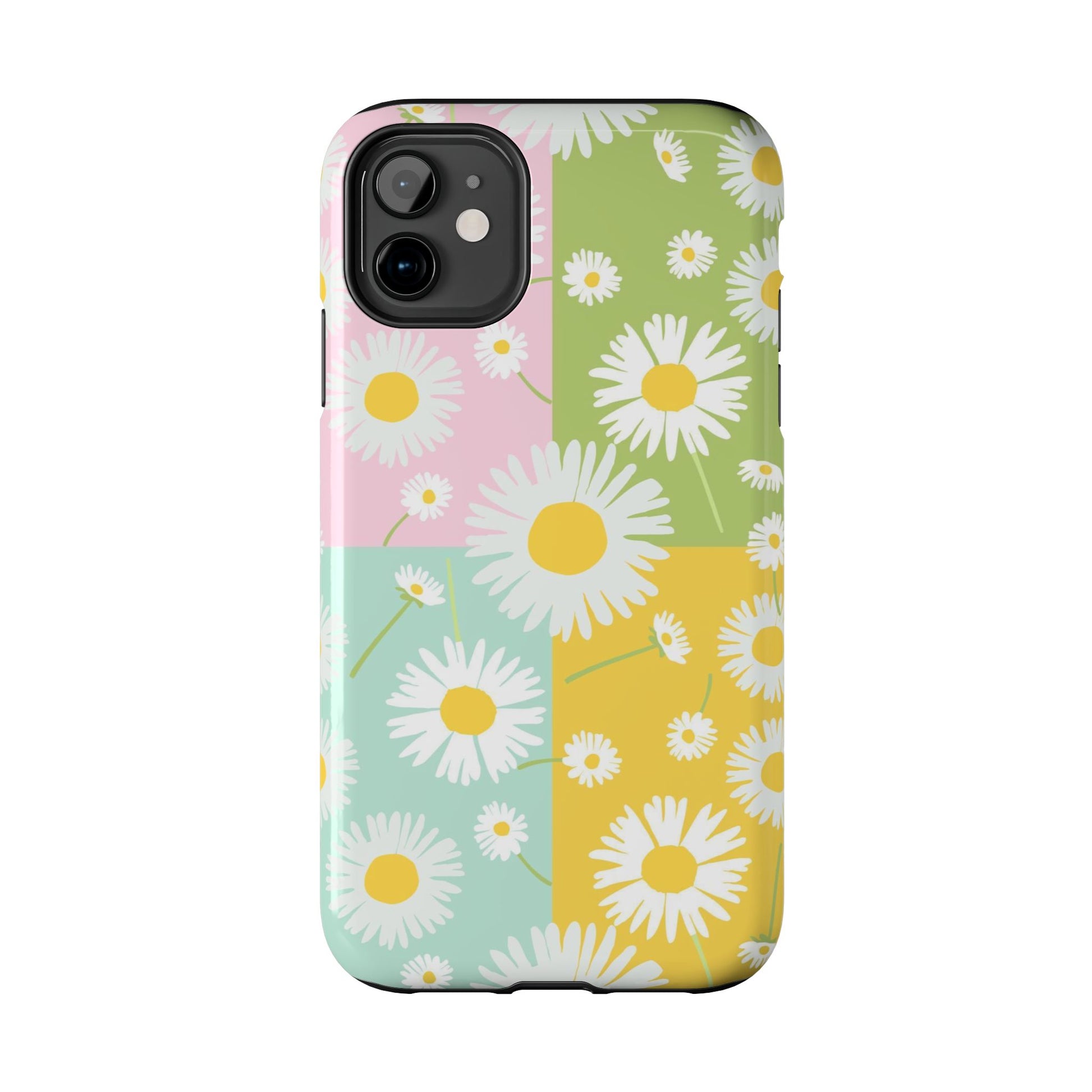 4 colors set of dandelion seamless pattern Tough Phone Cases