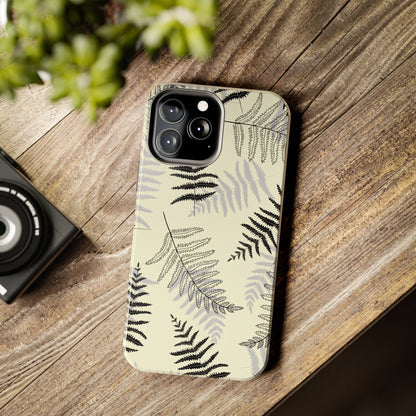 fern leaves Tough Phone Cases