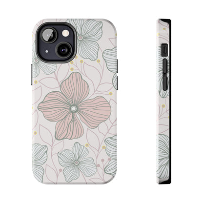 Florals seamless pattern Tough Phone Cases iPhone 13 Mini