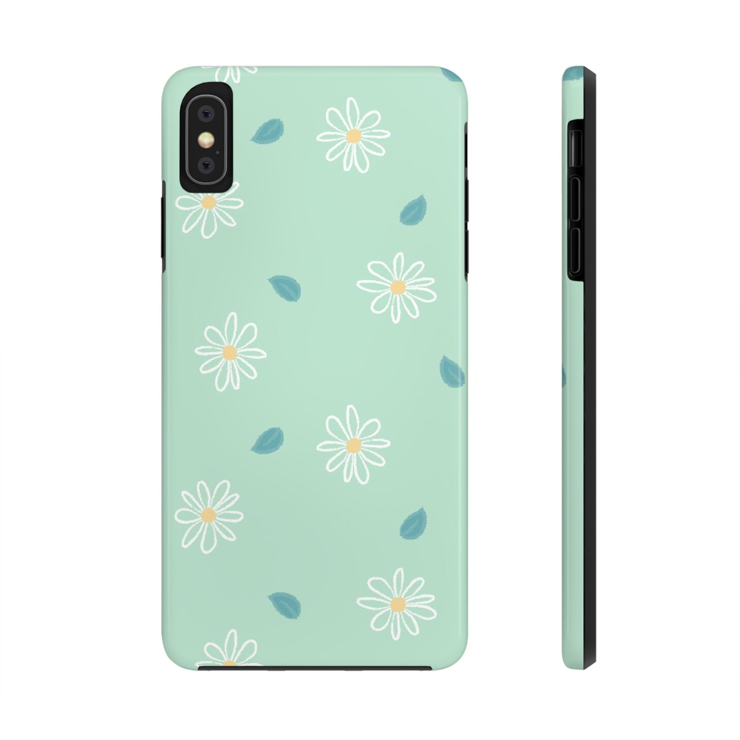 seamless wood pencil, crayon doodle hand drawing Tough Phone Cases iPhone XS MAX