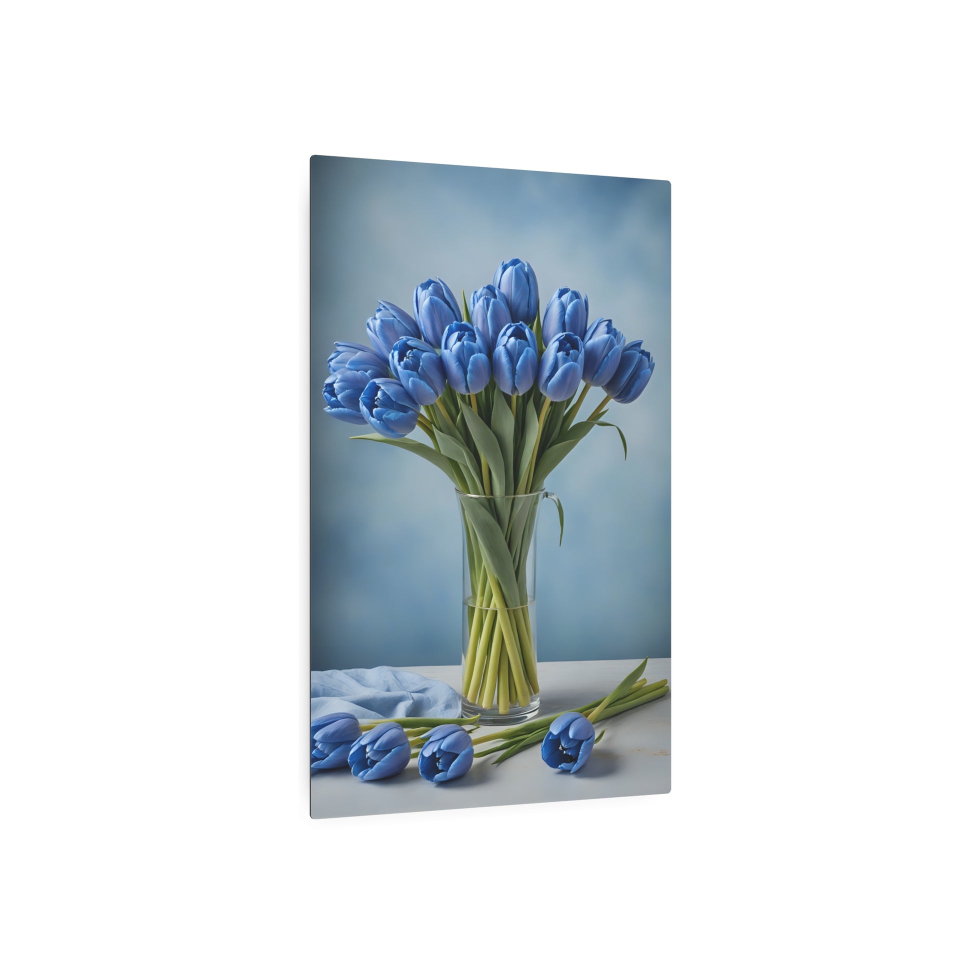 Elegance in Bloom Metal Art Sign