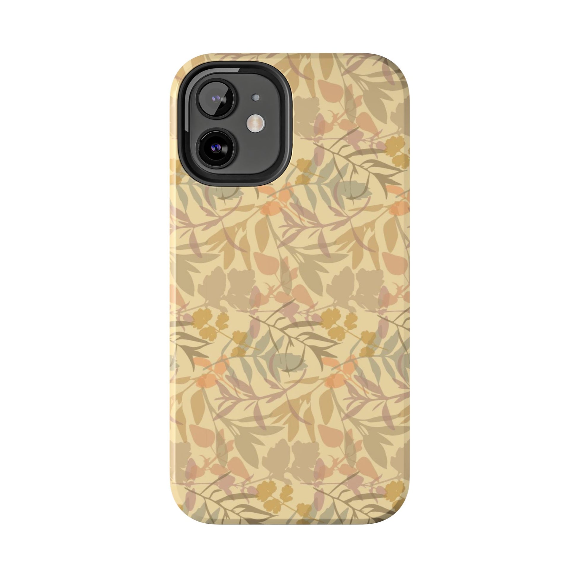 Boho Plants Leafs Pattern Tough Phone Cases