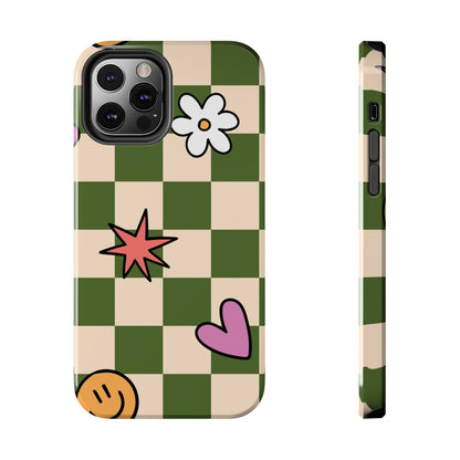 Groovy seamless pattern Tough Phone Cases iPhone 12 Pro