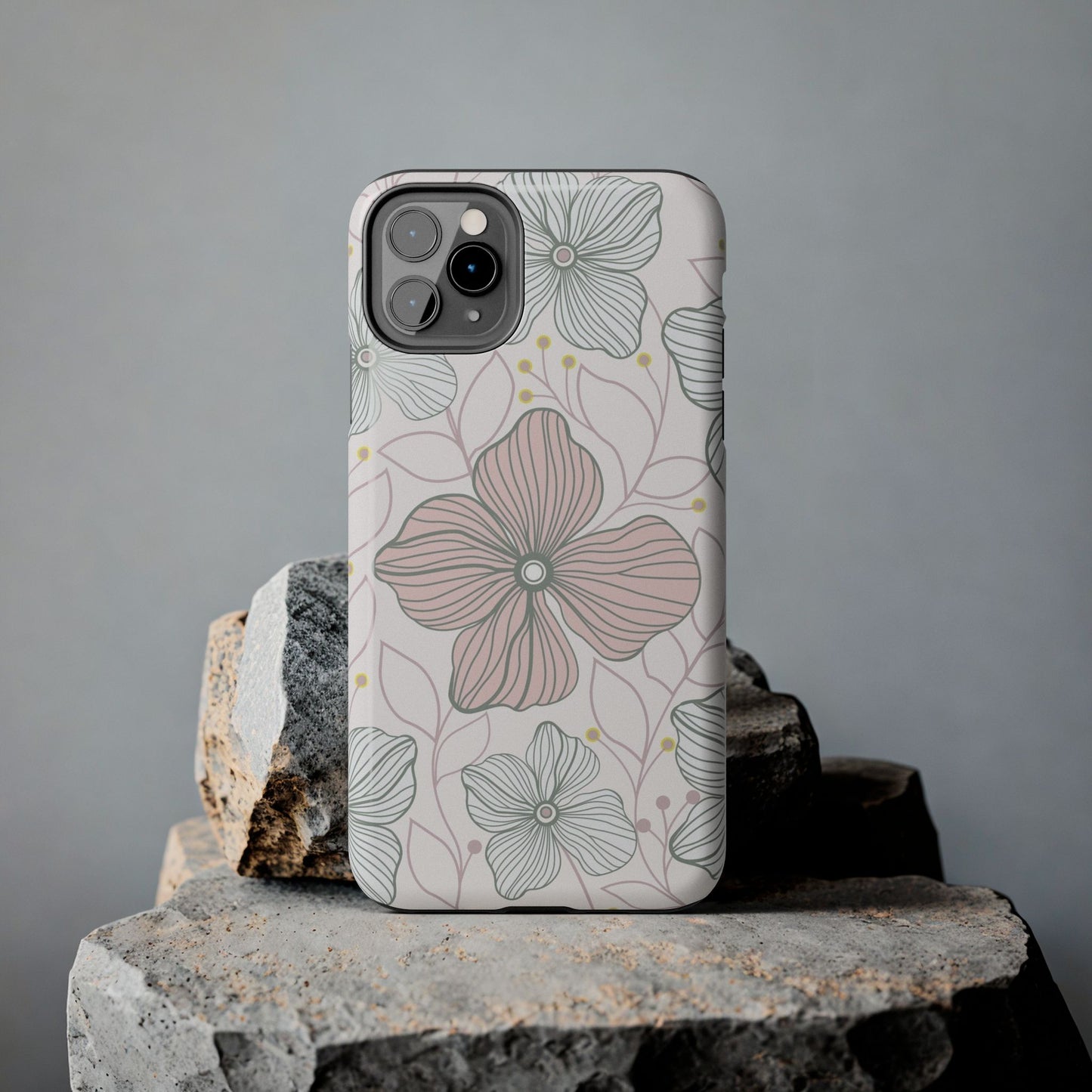 Florals seamless pattern Tough Phone Cases