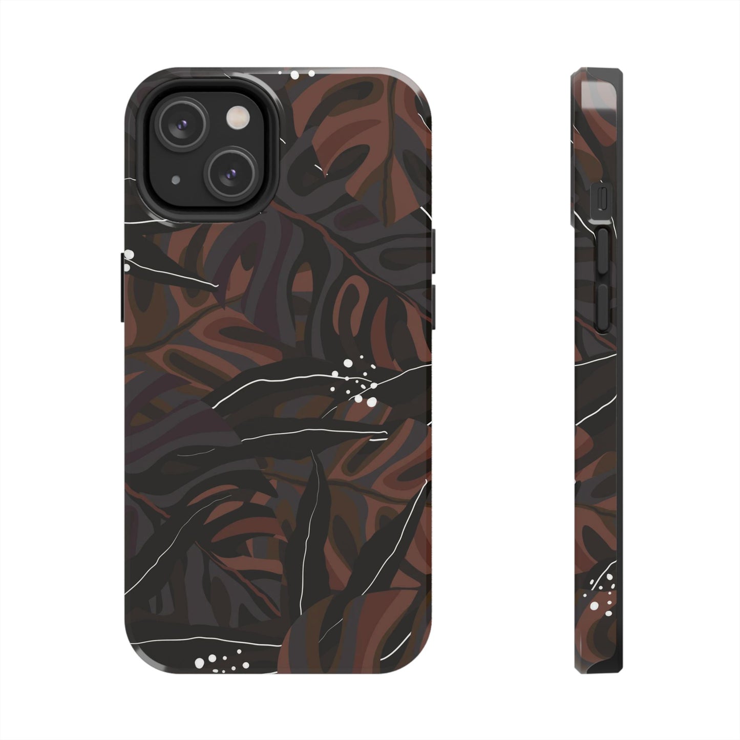 Modern exotic jungle plants Tough Phone Cases iPhone 14