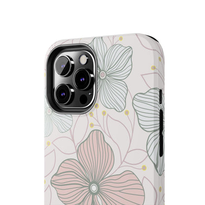 Florals seamless pattern Tough Phone Cases